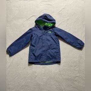 The North Face Kids Blue Raincoat